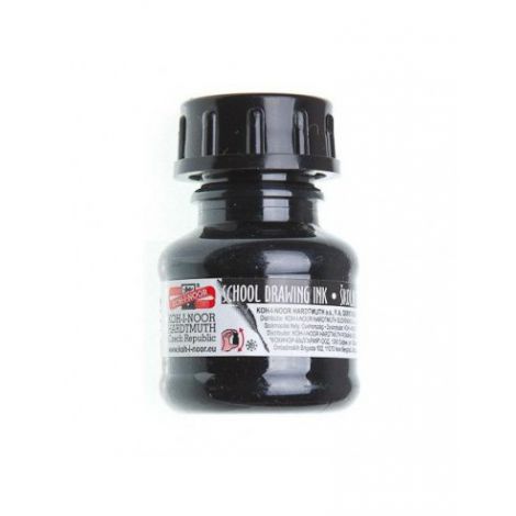 Tusz kreślarski Koh-i-Noor 20g, Czarny - 2